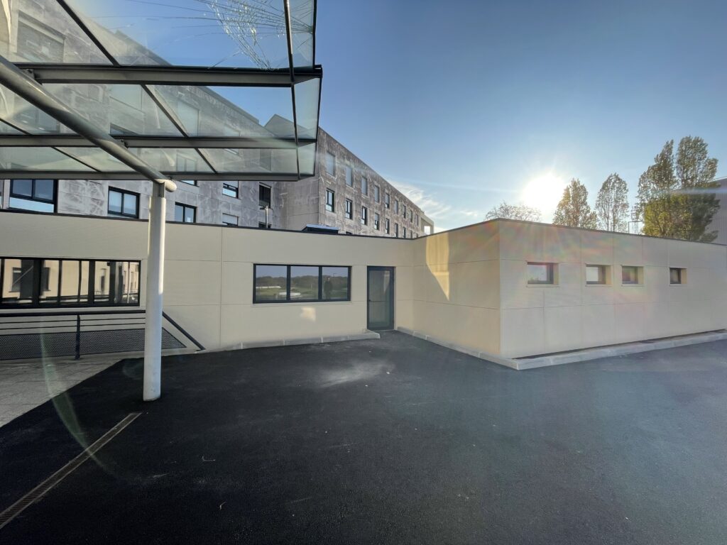 Bâtiment d’imagerie Centre Hospitalier Saumur